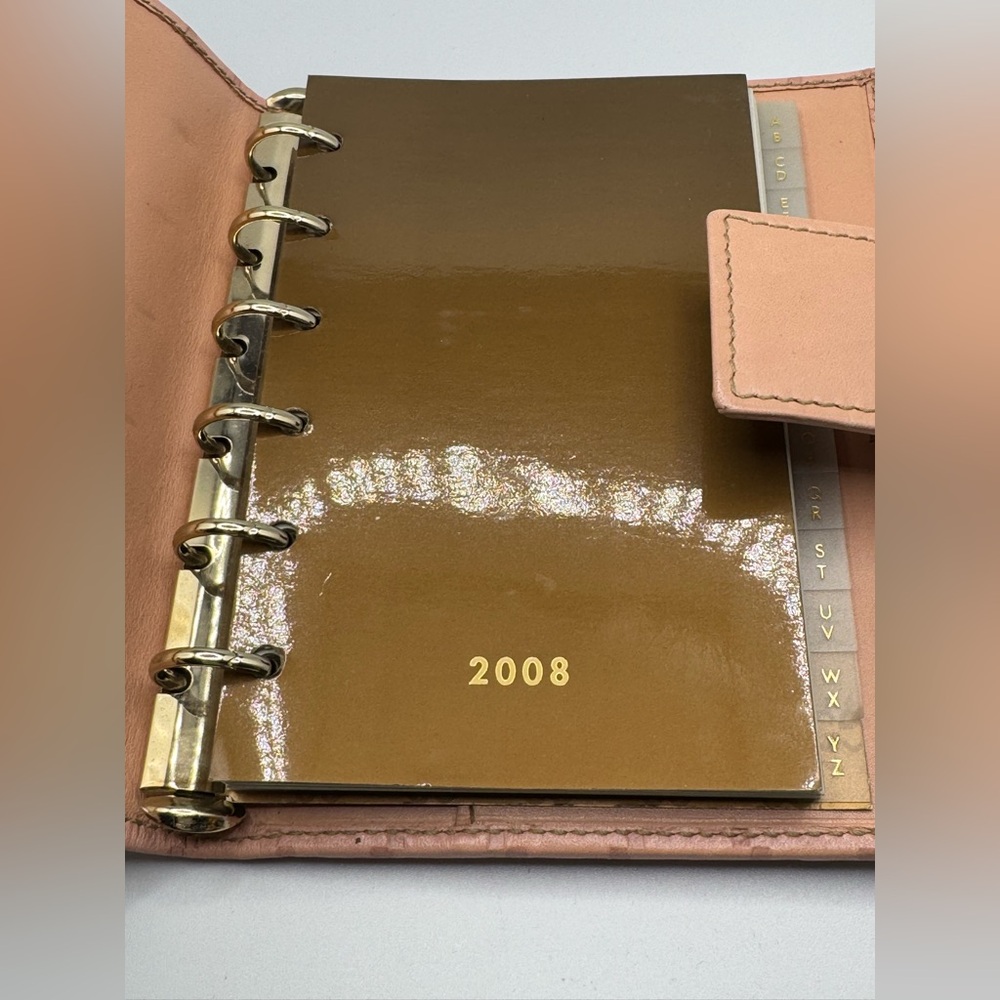 EUC GUCCI Vintage 2008 Pink Leather Guccisima Agenda/Planner - Picture 8 of 14